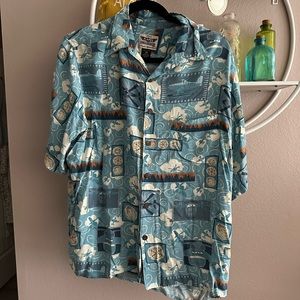 Reyn Spooner Pixar Planes Fire & Rescue Hawaiian Shirt